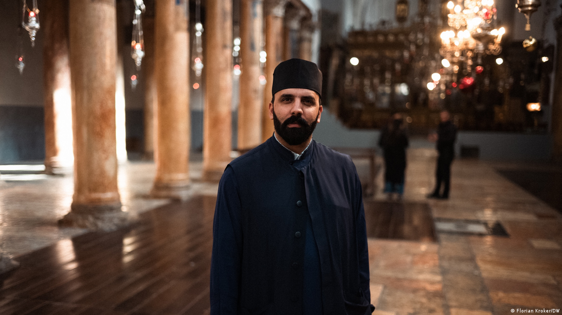 Issa Taljieh, Pfarrer der griechisch-orthodoxen Gemeinde der Geburtskirche.