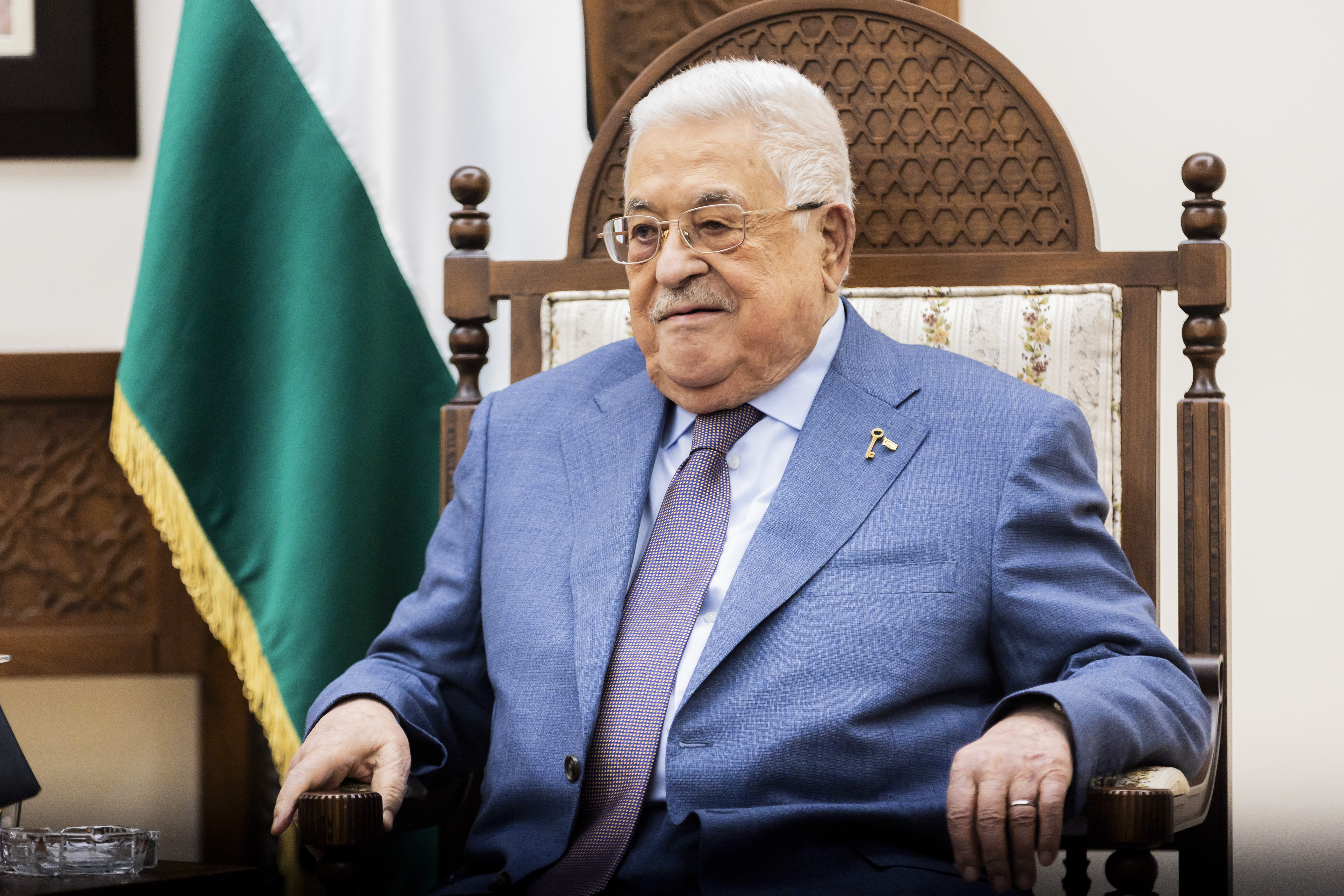 Mahmoud Abbas, President of the Palestinian Authority