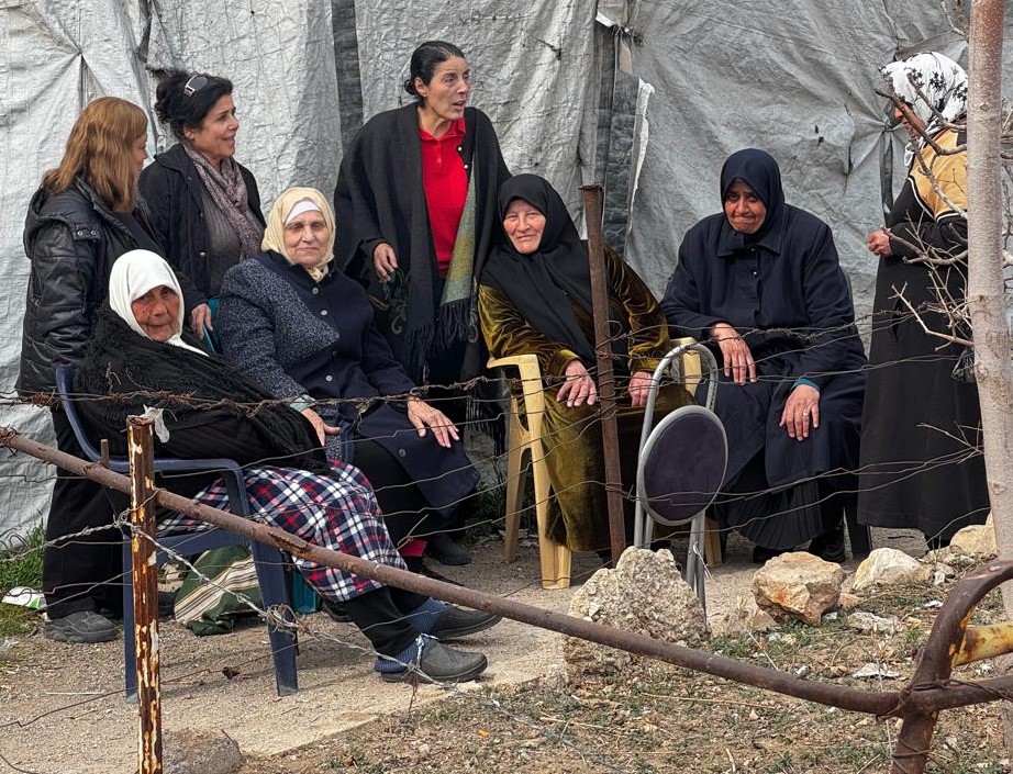 Gruppe syrischer Frauen