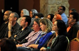 Zuhörer bei einem Konzert Barenboims in Gaza; Foto: © Shareen Sarhan / UNRWA