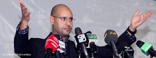 Saif al-Islam Gaddafi; Foto: dpa