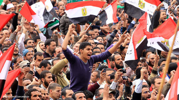 Protests on Tahrir Square (photo: dpa)