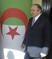 Algeriens Präsident Bouteflika; Foto: AP