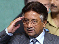 Pakistans Präsident Pervez Musharraf; Foto: AP