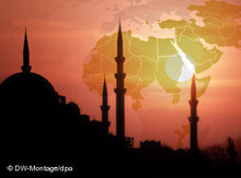 Symbolbidl Moschee; Foto: DW/dpa