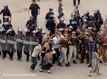 Hungeraufstand in Kairo; Foto: dpa