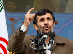 Mahmud Ahmadinedschad; Foto: AP