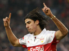 Sami Khedira vom VfB Stuttgart; Foto: AP