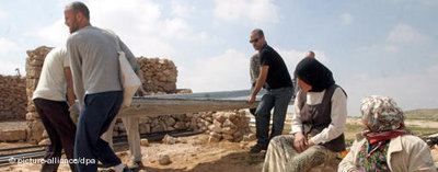 Israelisch-palästinensische Friedensinitiative bei Hebron; Foto: dpa