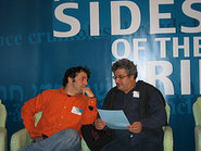 Etgar Keret, Samir El-Youssef; Foto: Lisa Goldman