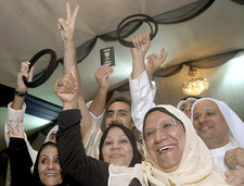 Frauen in Kuwait; Foto: dpa