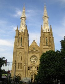 Kathedrale von Jakarta; Foto: Arian Fariborz