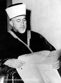 Der Mufti von Jerusalem, Mohammed Amin al-Husseini; Foto: KPA 