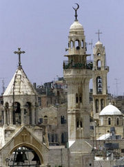 Stadtansicht von Bethlehem; Foto: AP