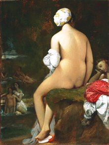 Jean-Auguste Dominique Ingres - Die kleine Badende (1826); Foto: The Phillips Collection.