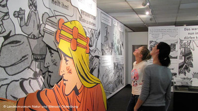 Blick in die Ausstellung; Foto: Landesmuseum Natur und Mensch Oldenburg