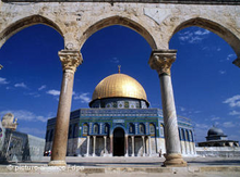 Felsendom in Jerusalem; Foto: picture-alliance/dpa