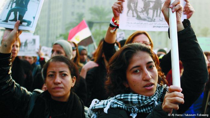 Protest der Frauen für mehr Rechte