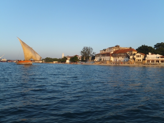 Der Hafen von Stone Town