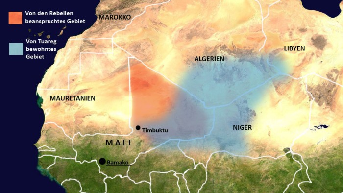 Tuareg und berberische Bevölkerungsgruppen in Mali