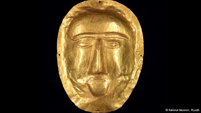 Goldene Grabmaske