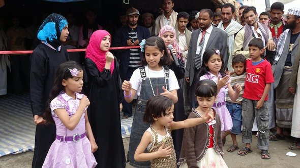 Jeminitische Kinder in Sanaa; Foto: Saeed Alsoofi /DW 