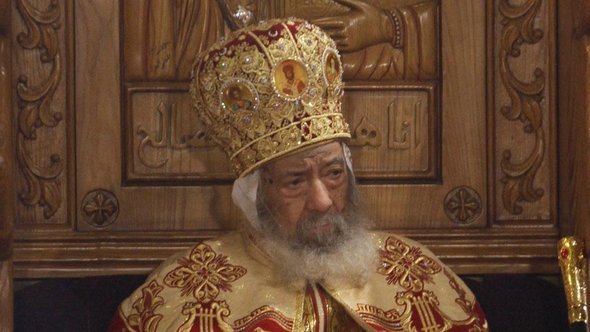 The Patriarch of the Coptic Church in Egypt, Shenouda III. (photo: AP)