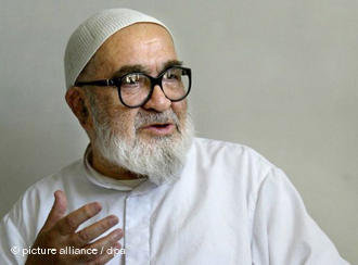 Ayatollah Hossein Ali Montazeri in the Iranian city of Qom (photo: AP)