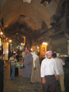 Der große Basar in Aleppo; Foto: Arian Fariborz