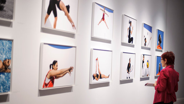 Ausstellung zu Frauen bei der Olympiade, Foto: Ben Pruchnie/Getty Images For Sotheby's