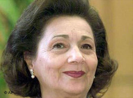 Suzanne Mubarak; Foto: AP