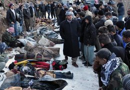 Opfer des türkischen Luftangriffes auf vermeintliche Rebellen nahe der irakischen Grenze; Foto: AP/dapd