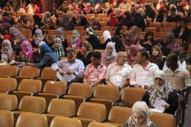 Lecture hall at Tripoli University (photo: private copyright)