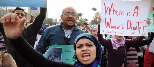 Protests in Cairo (photo: dapd/AP)