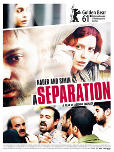 Film poster 'Nader and Simin - A seperation'