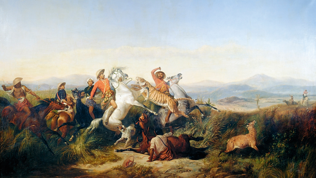 Hunting scene (photo: © in the public domain)