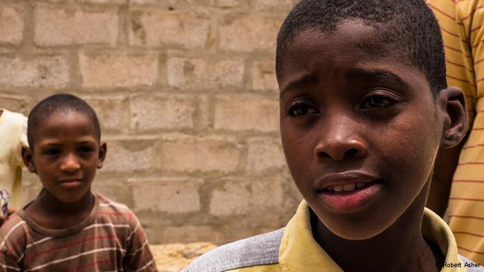 Yarg, a young former slave (photo: Robert Asher)