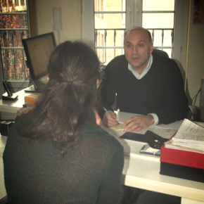 Hidir Çelik, head of the Evangelical Immigrant and Refugee Work in Bonn (photo: Julie Schwannecke)