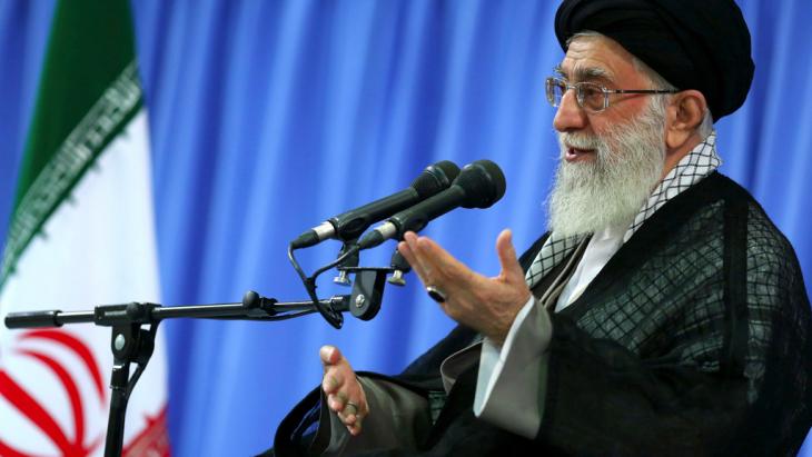 المرشد الأعلى في إيران آية الله علي خامنئي. photo: AP Photo/Office of the Supreme Leader