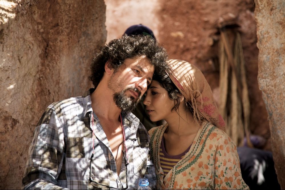 Regisseur Radu Mihăileanu und Leila Bekhti; Foto: Tiberius Film