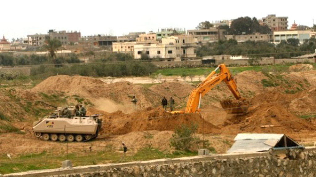 Egyptian army destroys tunnel, Rafah (Photo: DW/S. Al Farra)