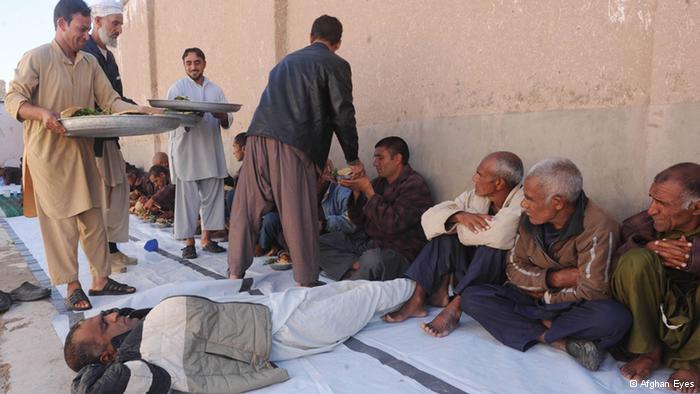 Männer in einem Heim für psychische  Erkrankungen in Kabul; Foto: Afghan Eyes