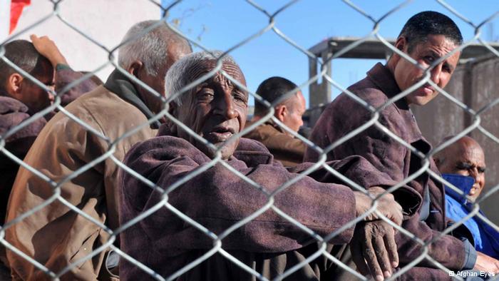 Männer in einem Heim für psychische  Erkrankungen in Kabul; Foto: Afghan Eyes