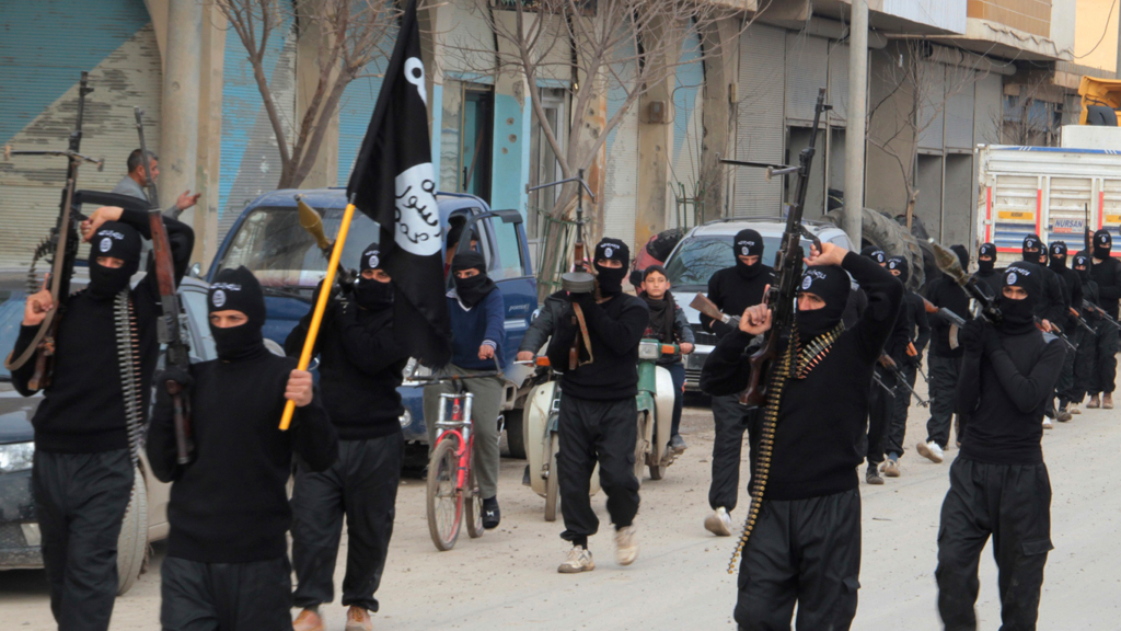 ISIL units in Tel Abyad, Syria (photo: Reuters)