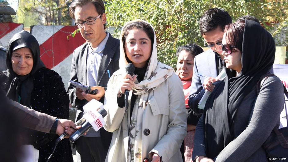 Abgeordnete Farkhunda Zahra Naderi; Foto: DW/H.Sirat