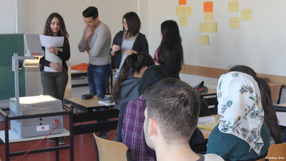 Schüler des Ricarda-Huch-Gymnasiums; Foto: Andrea Groß