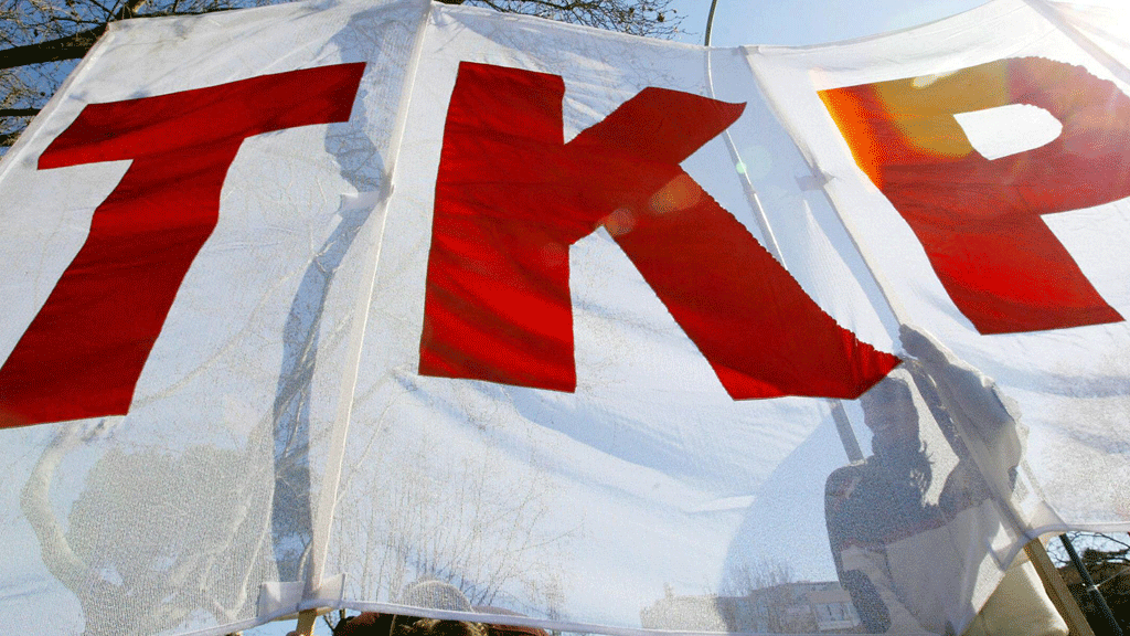 Anhänger der TKP; Foto: AFP/Getty Images