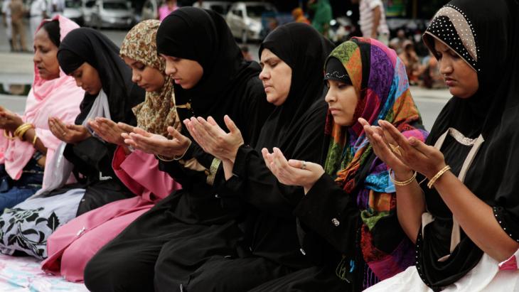 Indian Muslim women in Kolkata (photo: picture alliance/AP)