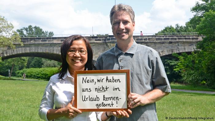 Ati and Markus from Nuremberg (photo: © Deutschlandstiftung Integration)