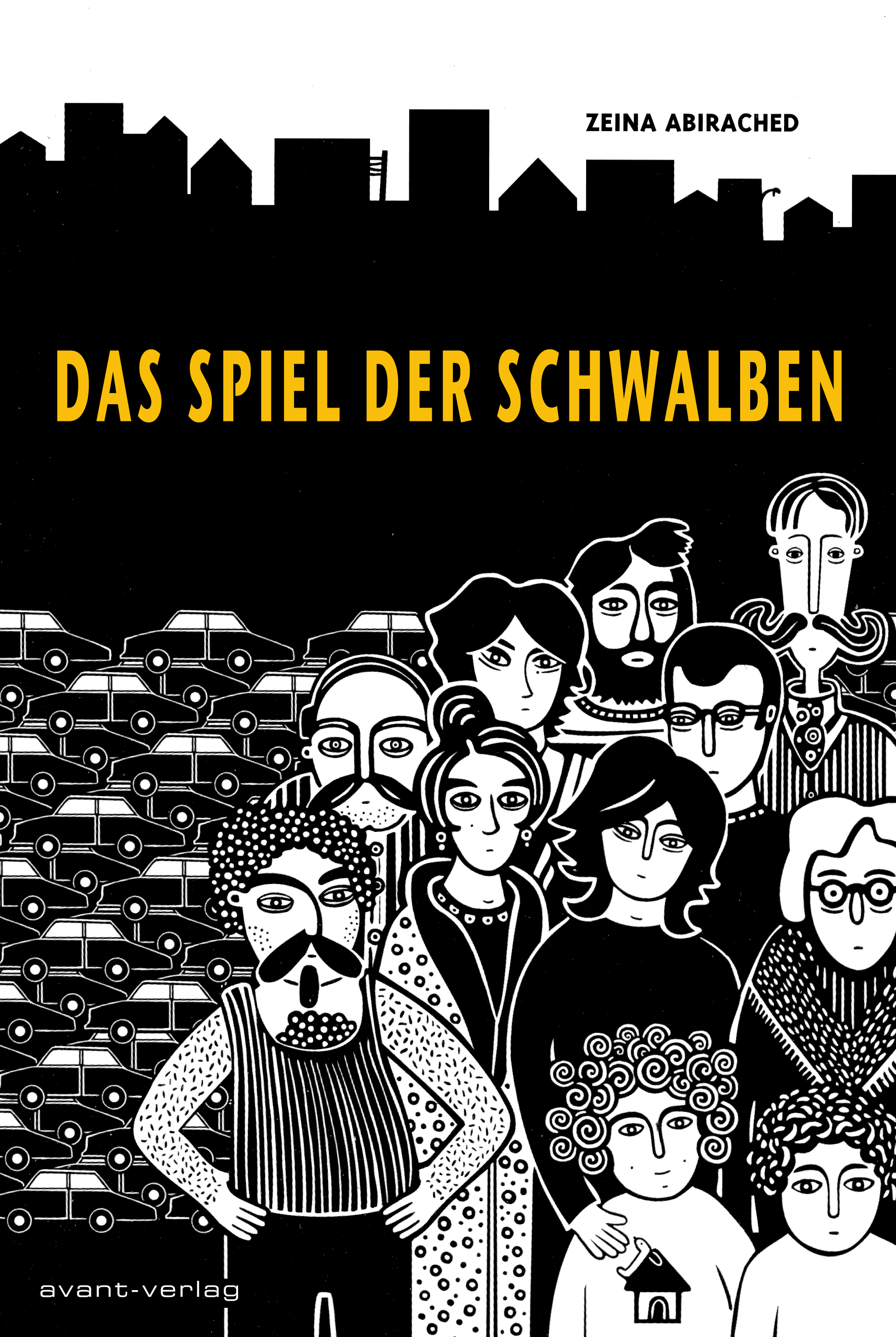 Buchcover "Das Spiel der Schwalben von Zeina Abirached"; Foto: avant-verlag